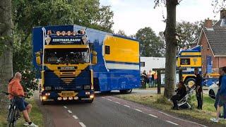 Retro Truckshow Opende 2024  UITTOCHT openpipes v8 sound THE NETHERLANDS