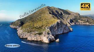 The Cape of Sorrentine Peninsula - Sorrento Coast, Amalfi Coast, Capri Island - 4K UHD Video