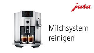 JURA E8 2020 - Milchsystem reinigen