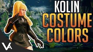 SFV - Kolin All Colors 1-10! Story,Premium Battle & Nostalgic Costumes For Street Fighter 5 Season 2