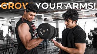 My FULL ARM Workout EXPLAINED (Shoulders,Biceps,Triceps) Ft. @SaketGokhaleVlogs @skipperfit