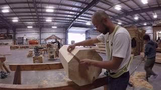 Octagon Roof Fabrication / Daizen Joinery