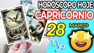 PRESENTE ESPETACULAR CAÍDO DO CÉU️ Capricórnio  28 março 2025 | Horóscopo do dia de hoje  Tarot