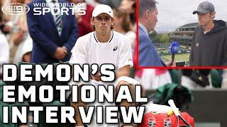 Alex De Minaur EMOTIONALLY DISTRAUGHT over Wimbledon withdrawal: Wimbledon 2024 | WWOS