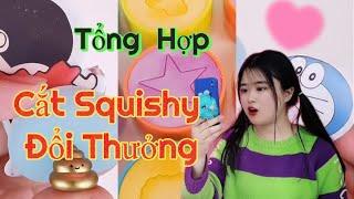 TỔNG HỢP| Cắt Squishy Đổi Thưởng|  Tập 9 Cuộc đua cắt kẹo đường trò chơi con mực Squid game 2025