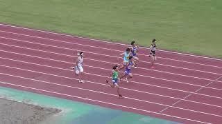 少年A男子100m64組 高校記録会2024
