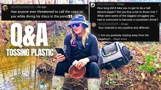 Q&A With a Disc Golf Content Creator and budget van lifer!