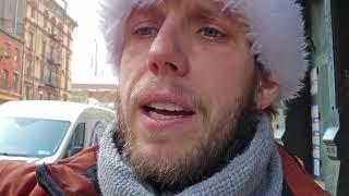 NYC Live Stream - Walking Manhattan hitting popups having fun street walking Christmas 