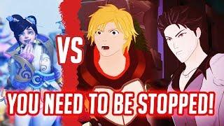 QROW AND JAUNE'S RETRIBUTION! [Playing Overwatch with Qrow, Jaune, Nora, Hazel, Velvet, Ren & Watts]