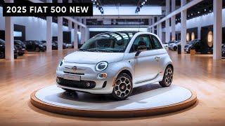 2025 Fiat 500 New Design Revealed - Small and Compact!