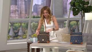 Dooney & Bourke Coated Cotton Gretta Novelty Crossbody on QVC