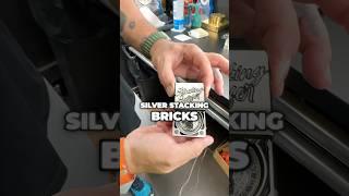 Magnetic Silver Stacking Bricks for Coin Storage and Giveaway #SilverStacking ​⁠@StackingSurfer