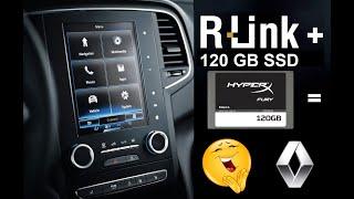 Renault R-Link multimedia - Play music and videos from 120GB SSD