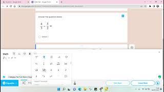 How to Write Math Symbols in Google Forms