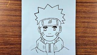 How to Draw Naruto Uzumaki || Easy Anime Drawing step by step