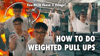 HOW TO DO WEIGHTED PULL UPS | Volume Training + Set Up + Tips & Tricks