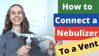 How to Connect a Nebulizer to a Ventilator #Shorts
