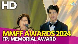 MMFF Awards 2024 | FPJ Memorial Award & Gatpuno Cultural Award winners