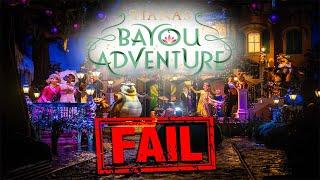 Tiana's Bayou Adventure is AWFUL?