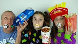 Bad Baby French Fry Soda Challenge Curly Chili Cheese Fries Victoria Annabelle Toy Freaks