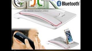 Dock smartphone avec combiné Bluetooth test par GLG du JT Geek