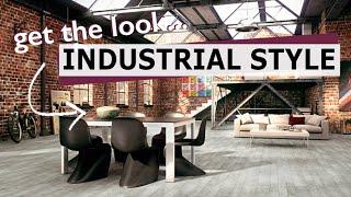 How to decorate in the Industrial Design Style // Interior Design