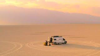 UNPAVED - Amber Sun | Live Set Surrounded By Miles of NOTHING | The Alvord Desert (4K)