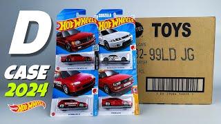 Unboxing Hot Wheels 2024 - D Case!