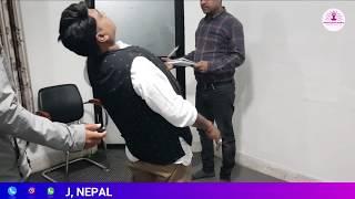 Rohan Jaiswal & Manoz practicing The Himalayan Magnetism | Psychologist Raj Kumar's training