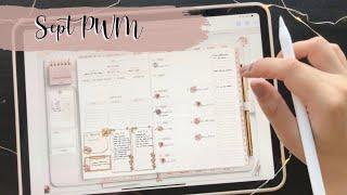  September Digital Plan With Me  Functional Planning with the iPad Pro and GoodNotes