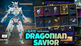 DRAGONIAN SAVIOR CRATE OPENING | UPGRADABLE UZI | NEW STATE MOBILE | FREE X-SUIT