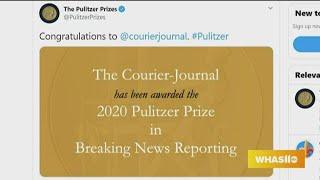Courier-Journal celebrates Pulitzer Prize win
