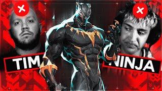 Tilting Ninja And TimTheTatman With Black Panther