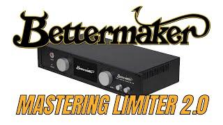 Bettermaker Mastering Limiter 2.0