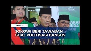 Jokowi Bantah Ada Politisasi Bansos di Tengah Masa Kampanye Pilpres 2024