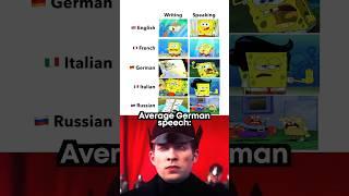 Writing vs speaking languages ️