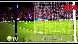 Los 50 goles oficiales del Chicharito en Manchester United