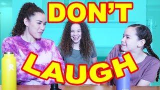 Try Not To Laugh With Water! (Gracie vs Olivia Haschak)