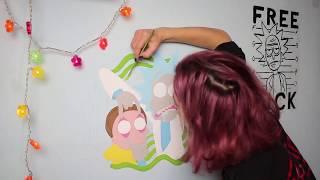 Rick and Morty | Wall painting ( Рик и Морти | Настенный рисунок )