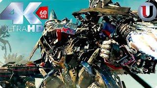 Transformers 2 Final Battle Optimus Prime vs Megatron & The Fallen (4K)