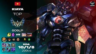 THÁCH ĐẤU VIỆT NAM - (FULL GAME) Kiaya Aatrox vs K'Sante Top KDA 10/1/8 - 299cs (Patch 13.14)