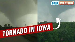 'Massive Tornado' In Iowa Captured Live On FOX Weather