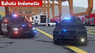 Mobil Polisi Sersan Cooper bag-2 ( bahasa indonesia ) - Real City Heroes (RCH) - Videos For Children