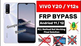 Vivo Y20 Frp Bypass 2024 || Reset Google Account Lock Android 11 / 12 | Without PC | Vivo Frp Bypass
