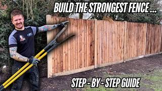 How to Build a Fence That's Strong and Built to Last - Complete DIY Guide