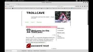 Vulnhub Trollcave   Capture the flag Walktrough   Easy Method