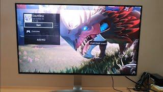 Dauntless on PS4 Slim (1080P Monitor)