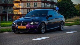 BMW E92 met midnight purple!