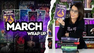 March Wrap-Up (2025) // Fantasy Romance, YA, and Dark Romance You’ll OBSESS Over! 