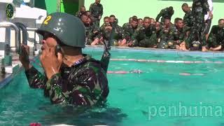 EVALUASI RENANG MILITER PASIS DIKTUKPA TNI AD TA 2018